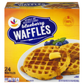 Our Brand Blueberry Waffles - 24 ct