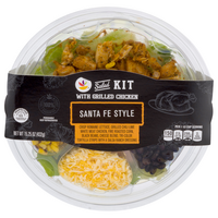 Giant Santa Fe Style Salad Bowl with Grilled Chicken