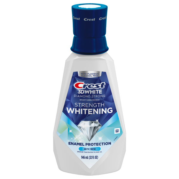 Crest 3D White Diamond Strong Anticavity Wintermint Mouthwash