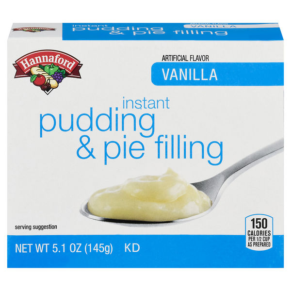 Hannaford Instant Pudding & Pie Filling Vanilla