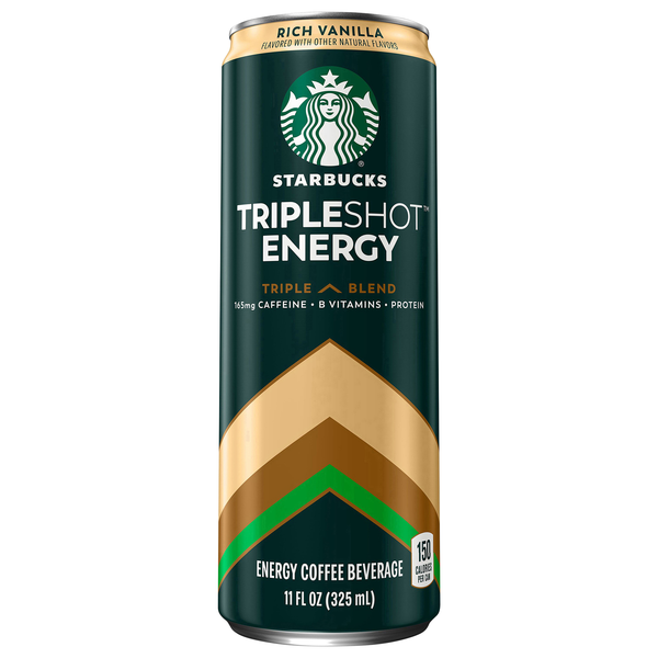 Starbucks TripleShot Energy Rich Vanilla Coffee Beverage