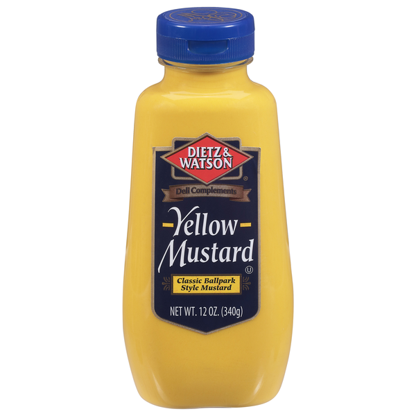 Dietz & Watson Deli Complements Classic Ballpark Style Yellow Mustard