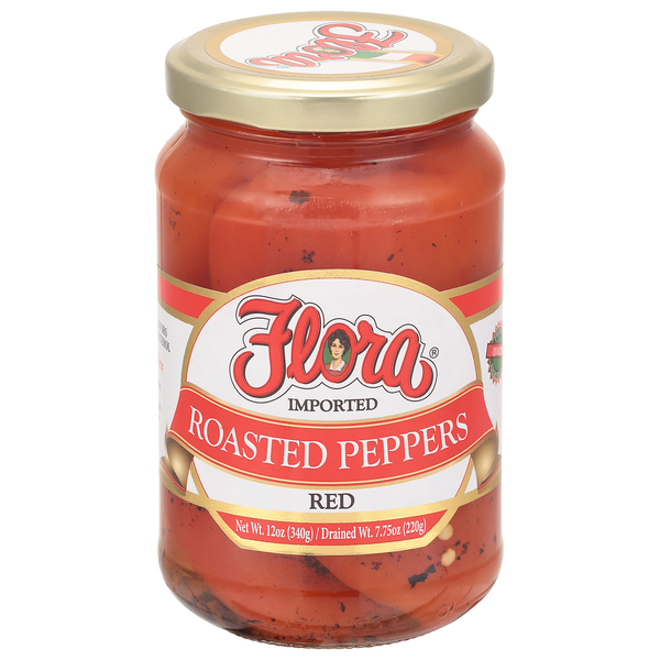 Flora Imported Roasted Red Peppers