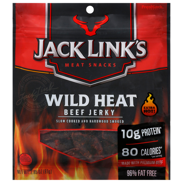 Save On Jack Link s Meat Snacks Beef Jerky Wild Heat Extra Hot Order 