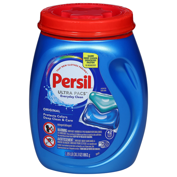 Persil Everyday Clean Original Detergent Ultra Pacs - 42 ct