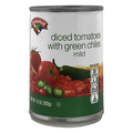 Hannaford Diced Tomatoes with Green Chiles