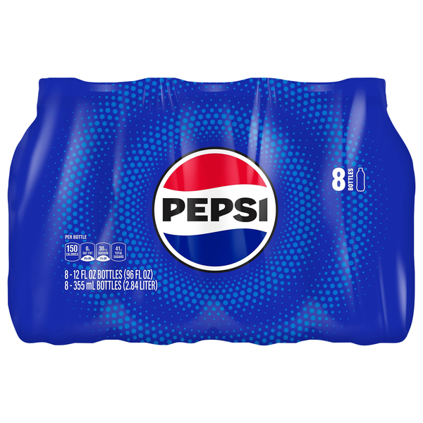 Pepsi Cola Soda - 8 pk
