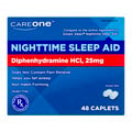 CareOne Gluten Free Nighttime Sleep Aid Caplets