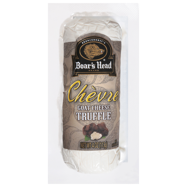 Boar's Head Chevre Truffle Goat Cheese Log