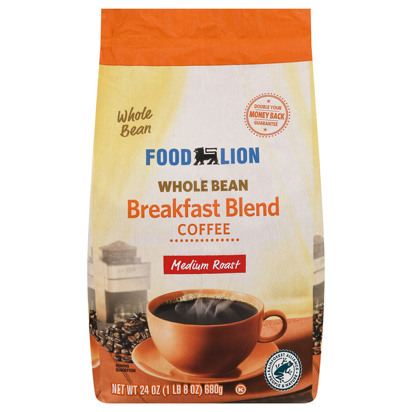 Save on Food Lion Breakfast Blend Coffee Whole Bean Order Online