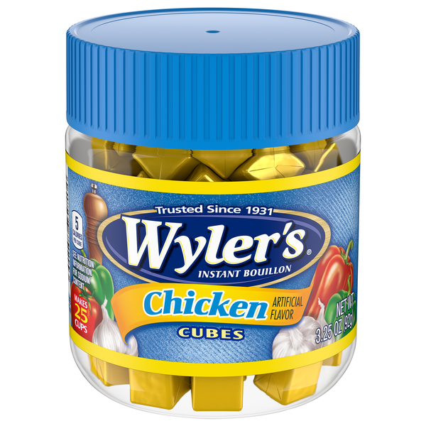 Wyler's Chicken Flavor Instant Bouillon Cubes
