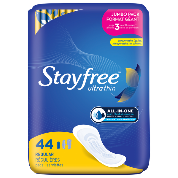 Stayfree Ultra Thin Regular Pads No Wings