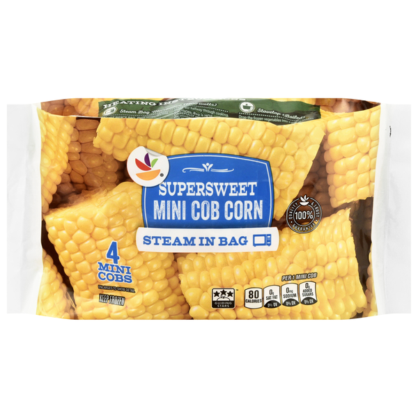 Stop & Shop Steam in Bag Supersweet Mini Cob Corn Frozen