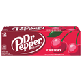 Dr Pepper Cherry Soda - 12 pk