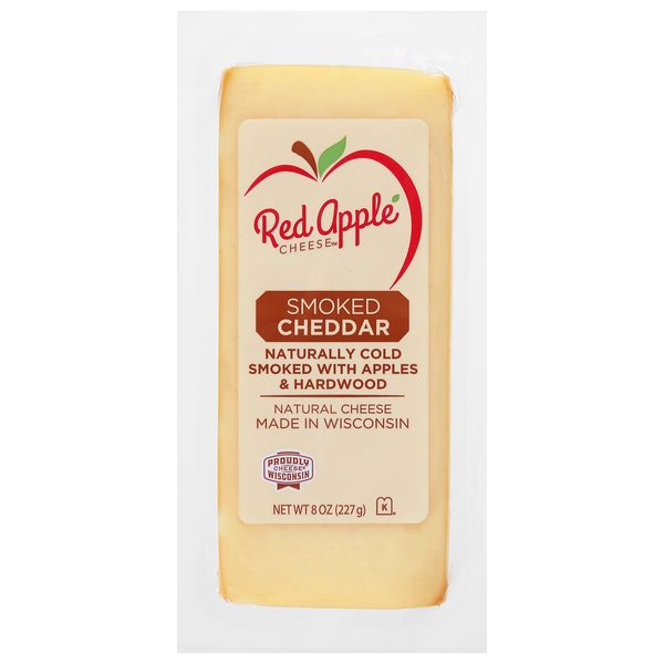 Apple Smoked Cheddar Cheese Block