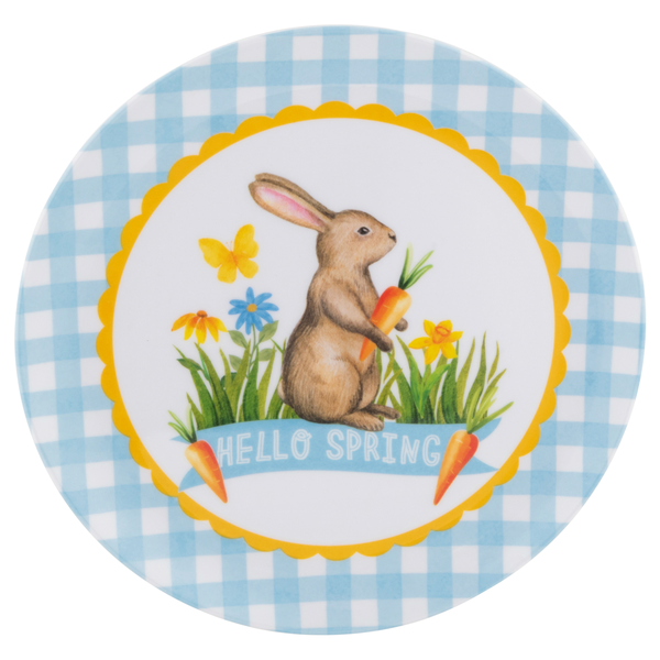 Smart Living Easter Salad Plate Hello Spring