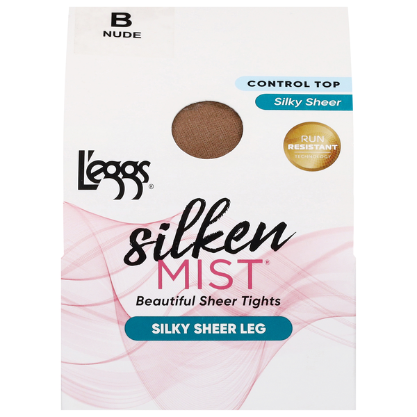 L'eggs Silken Mist Nude B Beautiful Sheer Tights