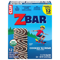 CLIF Zbar Organic Cookies 'N Creme Soft Baked Energy Snack Bars - 12 ct