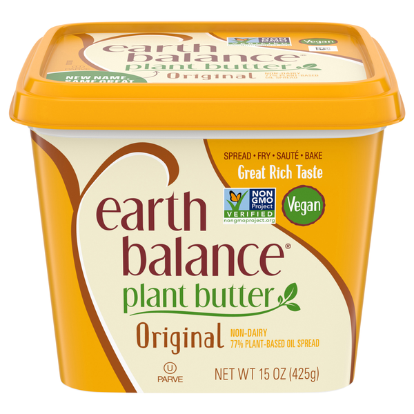 Earth Balance Vegan Original Vegetable Oil Buttery Spread