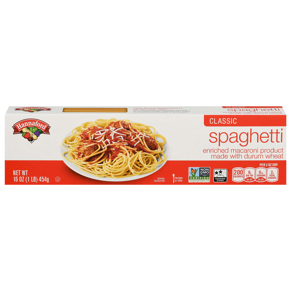 Hannaford Classic Spaghetti Pasta