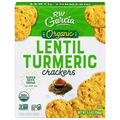 RW Garcia Organic Gluten Free 3 Seed Lentil with Turmeric Crackers