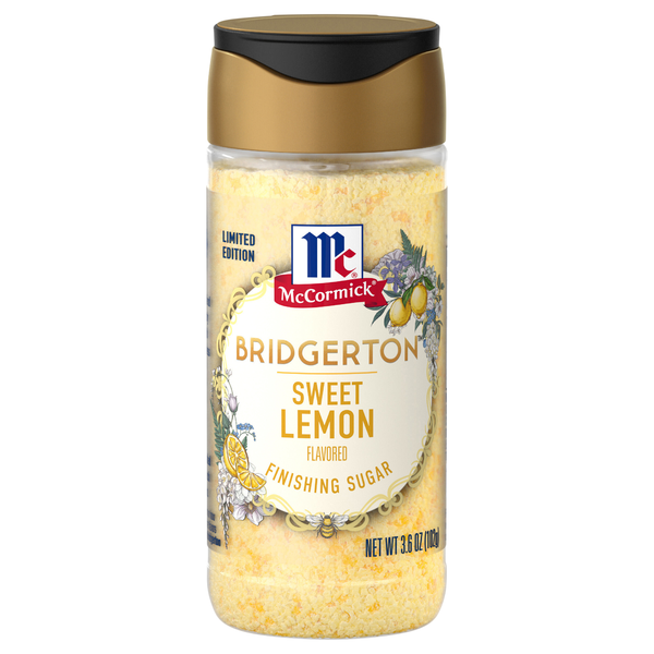 McCormick Bridgerton Sweet Lemon Finishing Sugar
