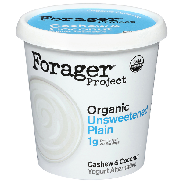 Forager Project Organic Unsweetened Plain Cashew & Coconut Yogurt