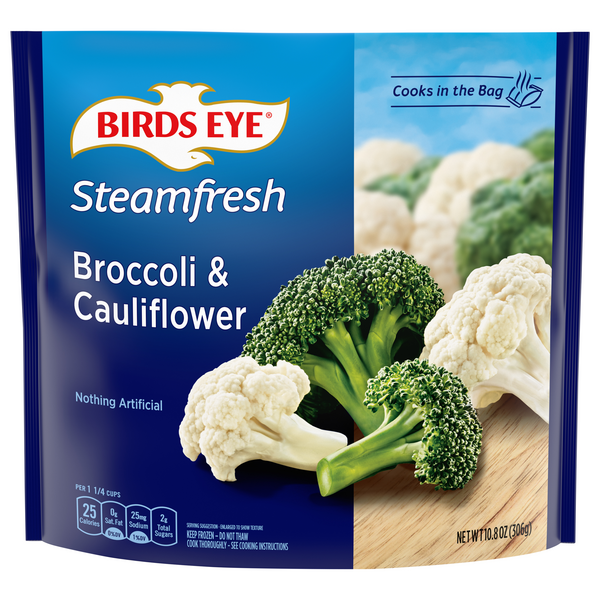 Birds Eye Steamfresh Broccoli & Cauliflower Frozen