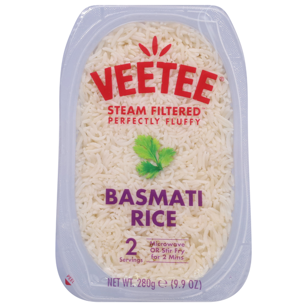 Veetee Stream Filtered Basmati Rice Microwaveable