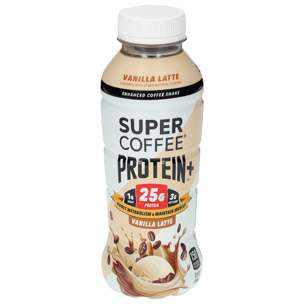 Super Coffee 25g Protein+ Vanilla Latte Coffee Shake