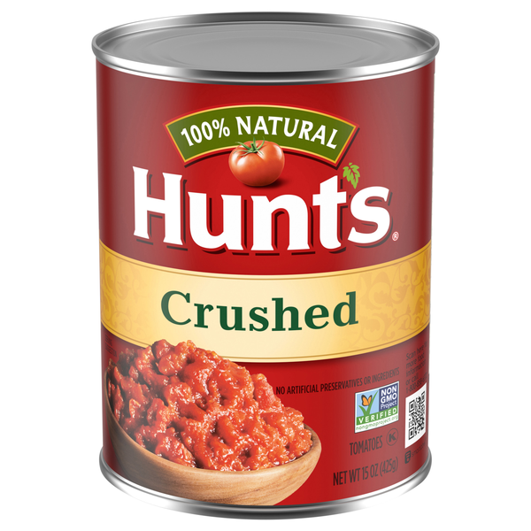 Hunt's 100% Natural Crushed Tomatoes