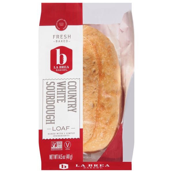 La Brea Bakery Fresh Baked Country White Sourdough Loaf