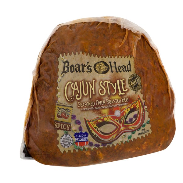 Boar's Head Deli Cajun Style Seasoned Roast Beef (Thin Sliced)