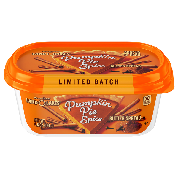 Land O Lakes Limited Pumpkin Pie Spice Butter Spread