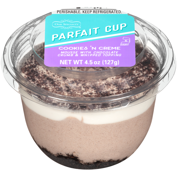 Our Specialty Treat Shop Cookies 'N Creme Parfait Refrigerated