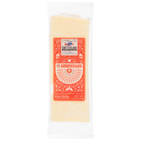 Emmi Imported Emmentaler Swiss Cheese Block