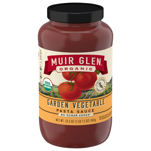 Muir Glen Organic No Sugar Added Garden Vegetable Pasta Sauce