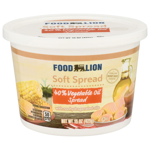 Food Lion Vegetable Oil Soft Spread