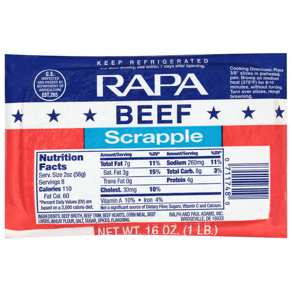 Rapa Beef Scrapple