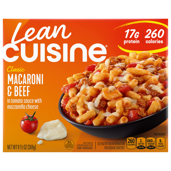 Lean Cuisine Comfort Cravings Classic Macaroni & Beef Frozen Meal