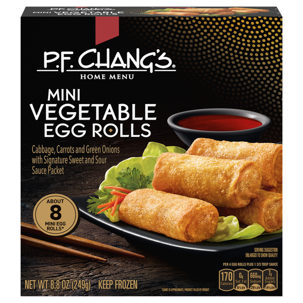 P.F. Chang's Home Menu Vegetable Egg Rolls Frozen