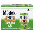 Modelo Limon Y Sal Chelada Beer - 12 pk