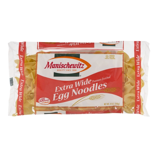 Save on Manischewitz Egg Noodles Extra Wide Order Online Delivery GIANT