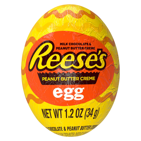 Reese's Milk Chocolate Peanut Butter Creme Egg Easter Candy
