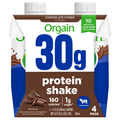 Orgain Chocolate Fudge 30g Protein Shakes - 4 pk