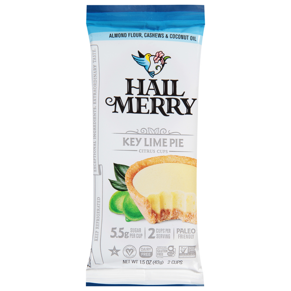 Hail Merry Key Lime Citrus Cups - 2 ct Refrigerated