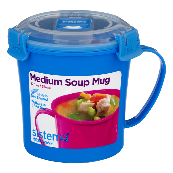 Sistema Soup Mug Medium Microwave