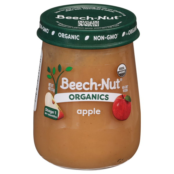 Beech-Nut Organics Stage 1 Baby Food Apple