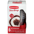 Rubbermaid Take Alongs Minis Containers & Lids 0.5 Cups