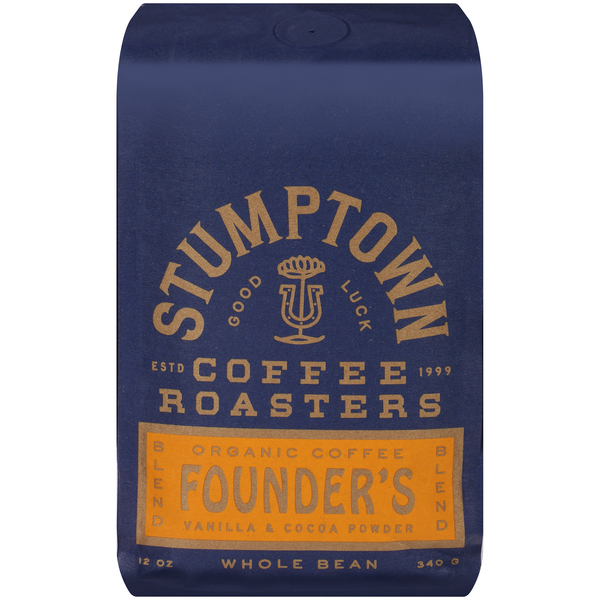 Stumptown Organic Founder's Blend Medium Roast Whole Bean Coffee